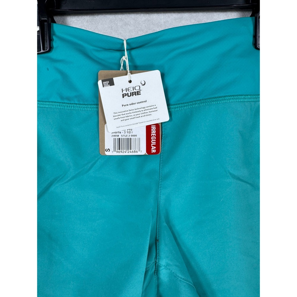 Patagonia Women's Strider Pro Shorts 3.5 Teal Blue Running Small NWT - Picture 4 of 8